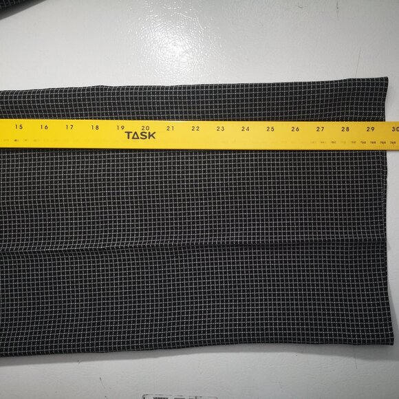 NWT Cleo Petites Ladies Size 10P Black & White Checkered Hannah Wide Leg Pants - Picture 13 of 13